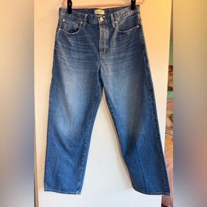 Madewell low slung straight Jeans